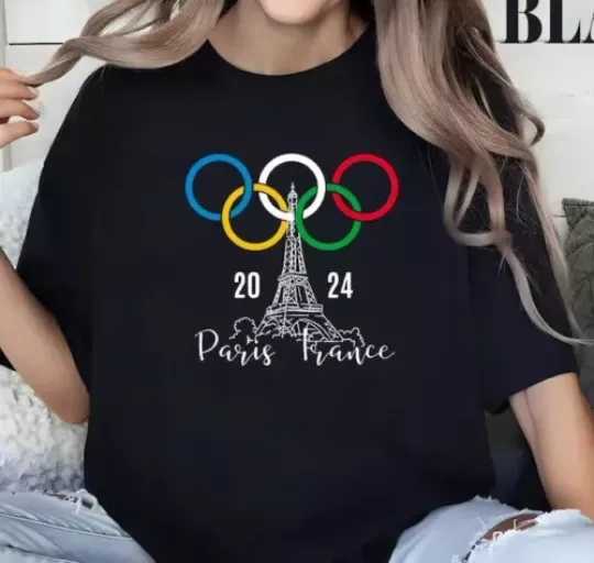 Paris 2024 Olympics Summer Games T-Shirt, Travel To France For 2024 Olympics T-S