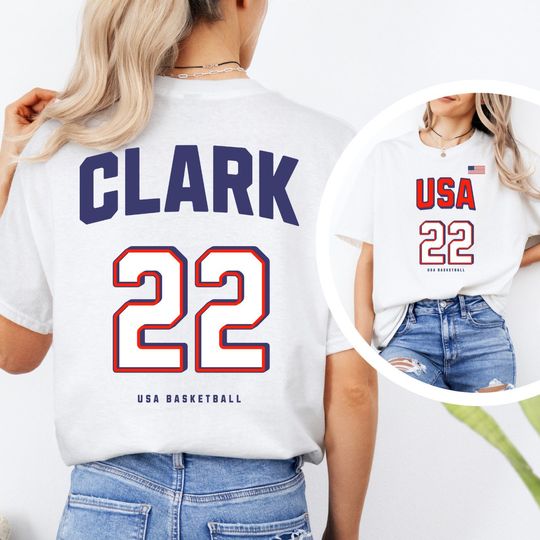 Ca.itlin Clark Team US Shirt, Olympic Shirt, 2024 Gold Medal Team, Paris Olympics Shirt, Paris 2024, Olympics Gift, Olympics Sports Shirt