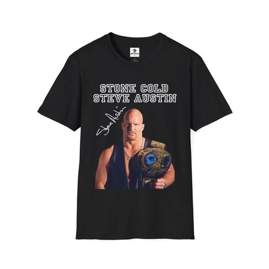 Stone Cold Steve Austin Wrestling Entertainment T-Shirt. Available in multiple colors Vintage Sport Tee, Unisex shirt, Wrestling Gift