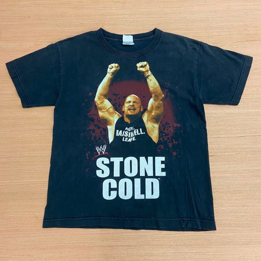Vintage Youth Stone Cold Steve Austin Cause Stone Cold Said So T-Shirt Vintage Sport Tee, Unisex shirt, Wrestling Gift