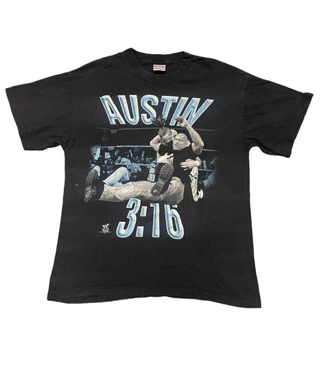 Vintage 90s Stone Cold steve austin 3.16 wrestling tee Vintage Sport Tee, Unisex shirt, Wrestling Gift , WWF Wrestling Entertainment shirt