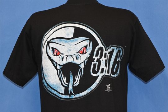 90s WWF Stone Cold Steve Austin 3:16 Rattlesnake Deadstock Wrestling t-shirt Vintage Sport Tee, Unisex shirt, Wrestling Gift , WWF Wrestling