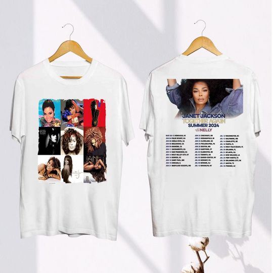 Janet Jackson Together Again 2024 Tour Shirt, Janet Jackson Bootleg Shirt, Janet Jackson Fan Gift, Janet Jackson Merch, Janet Jackson Shirt