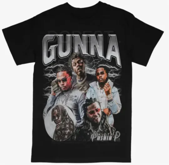 Gunna Cotton Short Sleeve T-shirt | Rapper Graphic Tee | Summer Tee For Music Lover | For Unisex