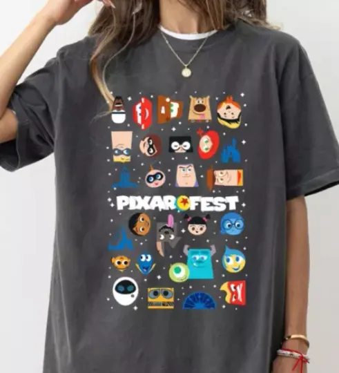 Disneyland Resort Pixar Fest 2024 T-Shirt, Inside Out Group