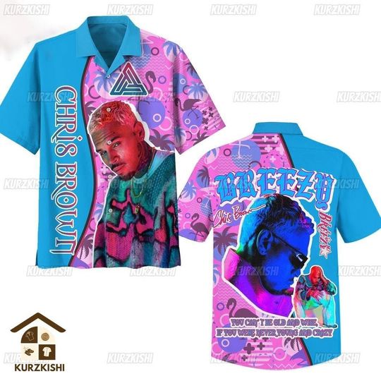 Chris Brown Hawaiian Shirt, Chris Brown 11 11 Tour Button Shirt, Button Up Shirt