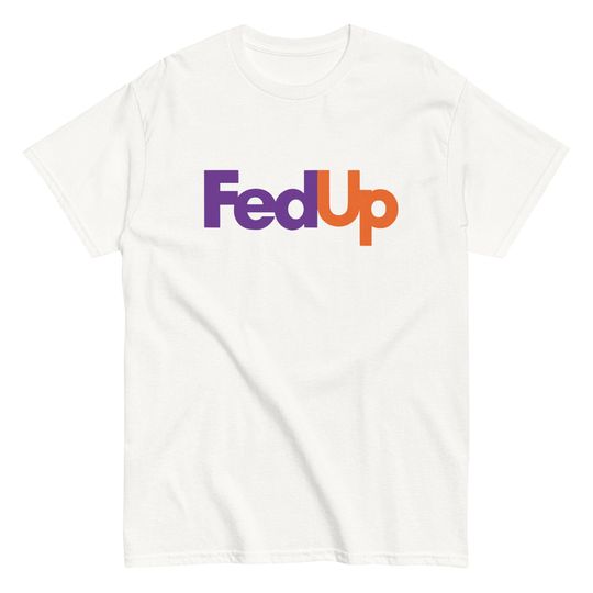 Fedup Shirt GROUND EXPRESS | Cotton Short Sleeve Shirt | Hyperhidrosis shirts