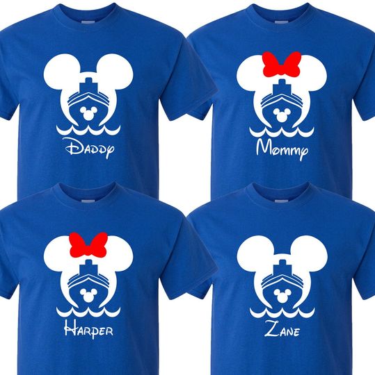 Disney Family Cruise Shirts, Cotton Comfortable shirt For Family Summer Vacay, Cruise Matching Shirt