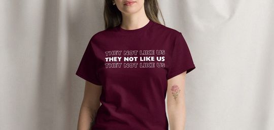Not Like Us T-Shirt, Rap T-Shirt, Hip Hop T-Shirt, Rap Music Shirt, Kendrick Lamar Shirt, Vintage Kendrick Lamar Shirt, Classic Hip Hop Tee