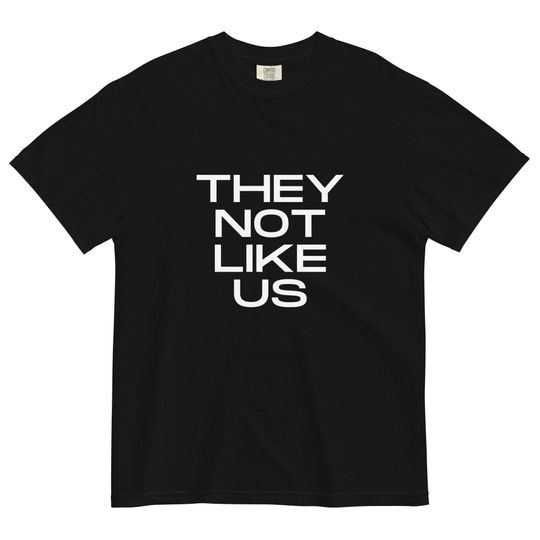 Kendrick Lamar They Not Like Us Heavyweight T-Shirt Unisex Heavy Cotton Tee Hip Hop T-Shirt, Trending shirt, Available in multiple colors