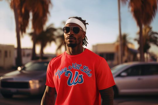 They Not Like Us Tee - Dodgers Inspired Unisex Heavy Cotton Tee Hip Hop T-Shirt, Trending shirt, Available in multiple colors