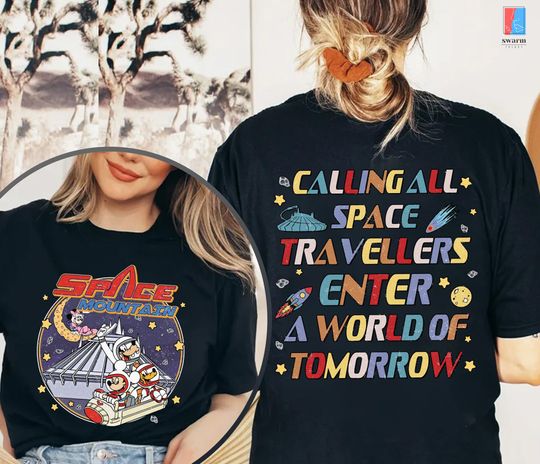 Mickey Donald Goofy Space Mountain Shirt, Mickey And Friends Shirt, Space Mountain Shirt, Disneyland Trip Shirt, Tomorrowland Shirt