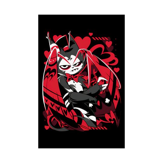 Husk Hazbin Hotel Matte Vertical Posters | Wall Art Poster | Home Decor | Gift For Hazbin Hotel Lover