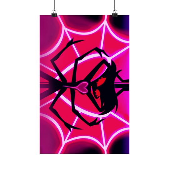 Angel Dust Hazbin Hotel Matte Vertical Posters | Wall Art Poster | Home Decor | Gift For Hazbin Hotel Lover