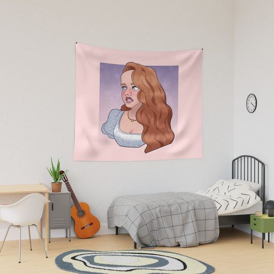 Penelope Featherington Tapestry, Bridgerton Colin and Penelope Polin Couple Tapestry, Bridgerton Merch, Funny Gift Idea, Gift for Fans