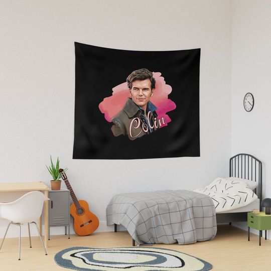 Colin Bridgerton Tapestry, Bridgerton Colin and Penelope Polin Couple Tapestry, Bridgerton Merch, Funny Gift Idea, Gift for Fans