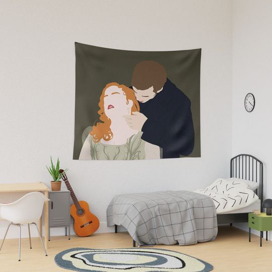 The softness of your skin. And then there are... other parts I've been... I've been dreaming about Tapestry, Bridgerton Colin and Penelope Polin Couple Tapestry, Bridgerton Merch, Funny Gift Idea, Gift for Fans