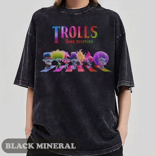 Trolls Band Together T-shirt, Queen Poppy Trolls Band Squad Shirt, Trolls Band Family Group Shirt, Trolls Birthday Party Outfit Matching
