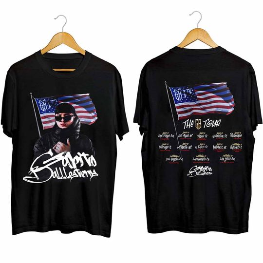 Gabito Ballesteros - The GB Tour 2024 Double Sided Shirt, Summer Cotton Short Sleeve Double Sided Shirt, Music Tour Merch, Gift for Fans, Men Clothing Inspired