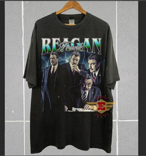 Tom Selleck Shirt, Frank Reagan 90'S Shirt, 90S Tom Selleck Shirt, Blue Bloods Vintage Tee,