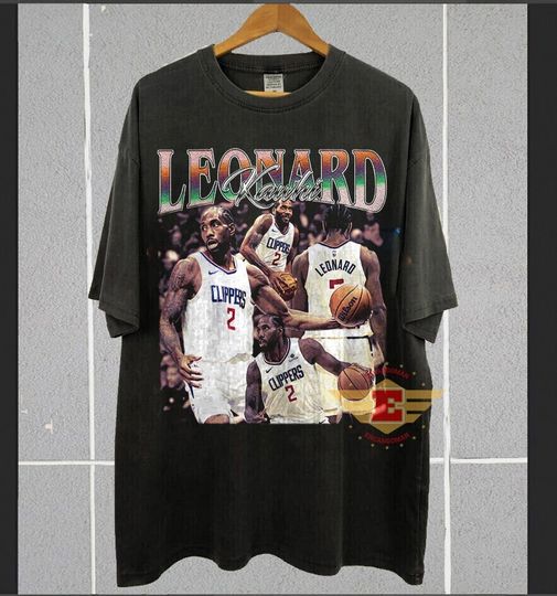 Kawhi Leonard Shirt, Basketball shirt, Classic 90s Graphic Tee, Unisex, Vintage Bootleg, Gift, Retro