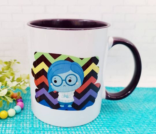 Inside Out 2 Mug, Disney Pixar Inside Out Coffee Mug, Anxiety Inside Out, Inside Out Gift, Inside Out Emotions