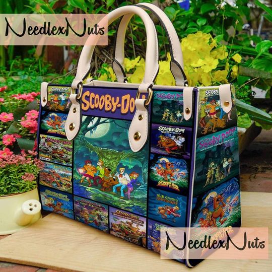 Scooby Doo Leather Handbag, Scooby Doo Handbag, Shoulder Bag, Crossbody Bag, Shopping Bag