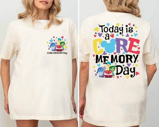 Today Is A Core Memory Day Shirt, Disney Inside Out Shirt, Disney Inspired Trip Tee, Inside Out Pixar, Magical Vacation Tees, Inside Out Tee