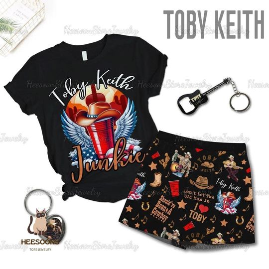 Toby Keith Pajamas Set, Toby Keith Shirt, Toby Keith Shorts, Toby Keith Shirt, Toby Keith Men Shorts, Toby Keith Tshirt Shorts
