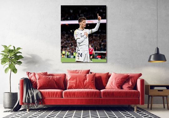 Arda Gler  Real Madrid Poster | Euro 2024 Poster | Soccer Player | England Football | Wall Art Poster | Room Decor