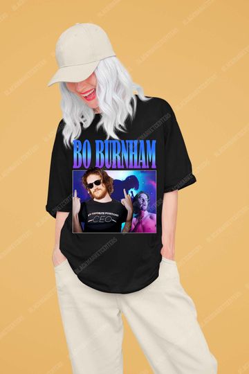RETRO BO BURNHAM Vintage Shirt | Bo Burnham Homage Tshirt | Unisex Cotton Vintage 90's Graphic Tee | 90's Retro Shirt