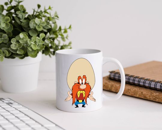 Yosemite Sam 15 Ounce Mug, Cat Mug, Cartoon Mug, Funny Mug, Coffee Cup Mug, Cute Mug