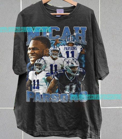Vintage Micah Parsons Shirt, Micah Parsons Football Shirt, Micah Parsons Tee, Vintage 90s Tee , Retro shirt