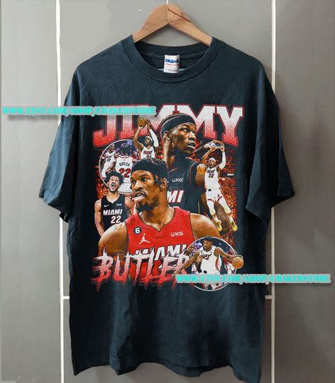 Jimmy Butler Shirt, Basketball shirt, Classic 90s Graphic Tee, Unisex, Vintage Bootleg, Gift, Retro