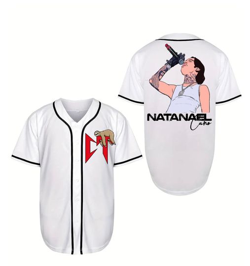 Nathanael cano Baseball Jersey | Polyester Fabric | Regular fit | Casual unisexswear | Suitable for Sports and Outdoors