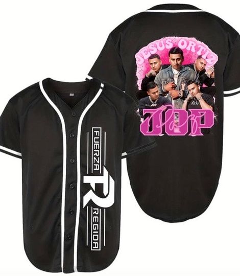 Fuerza regida Baseball Jersey | Polyester Fabric | Regular fit | Casual unisexswear | Suitable for Sports and Outdoors