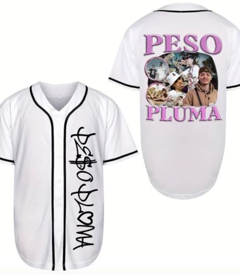 Peso pluma Baseball Jersey | Polyester Fabric | Regular fit | Casual unisexswear | Suitable for Sports and Outdoors