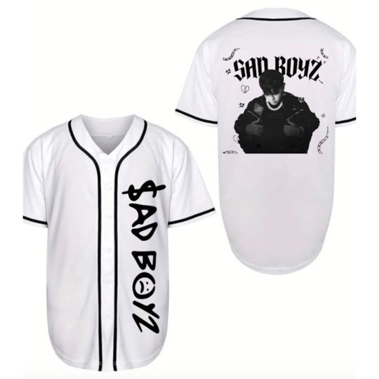 Junior H - Sad boys 4 life tour Baseball Jersey | Polyester Fabric | Regular fit | Casual unisexswear | Suitable for Sports and Outdoors