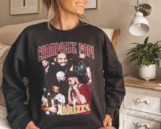 Drake sweatshirt, Vintage 90S Sweatshirt, Classic Vintage Bootleg Shirt