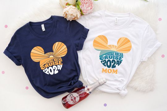 Disney Spring Break Cruise 2024 Shirt,Custom Disney Cruise Shirt