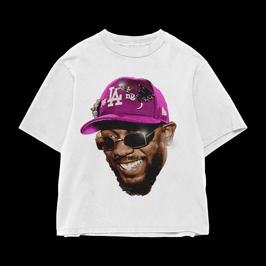 Kendrick Lamar Vintage Graphic Tee, Vintage Clothing, 90's Graphic tee. To Pimp a Butterfly, Kendrick Lamar merch, Oversize Boxy T-shirt