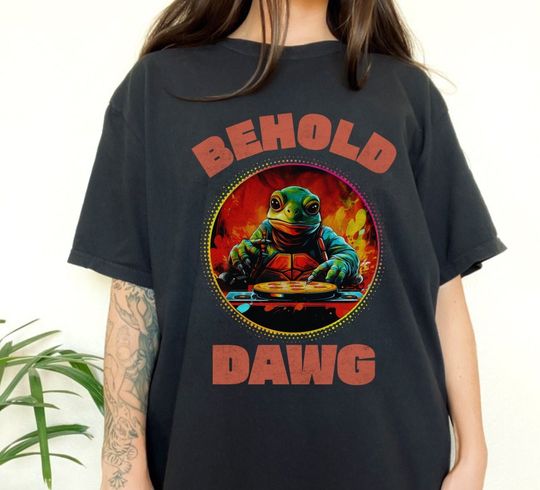elden ring behold dawg, unisex elden ring shirt, funny gamer shirt, turtle dog shirt, the lands between shirt, elden ring merch, dark souls