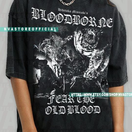 Limited Hidetaka Miyazaki's Bloodborne T-Shirt, Bloodborne Shirt, Gift For Woman and Man Unisex T-Shirt