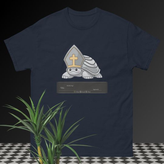 Elden Ring Shirt,Behold Dog Shirt,Dog Turtle Shirt,Funny Gaming Shirt,Gift For Gamer,The Dark Souls Tee,The Tarnished Shirt,Video Game Shirt