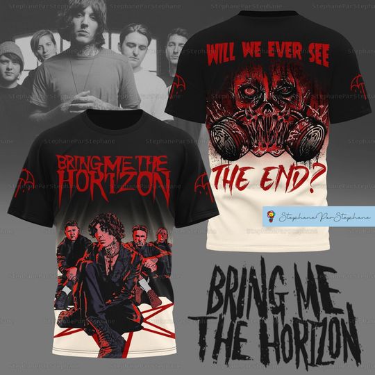 Bring Me The Horizon All over print 3d Shirt, BMTH Unisex Shirt, Bmth Merch, 2024 Tour Shirt