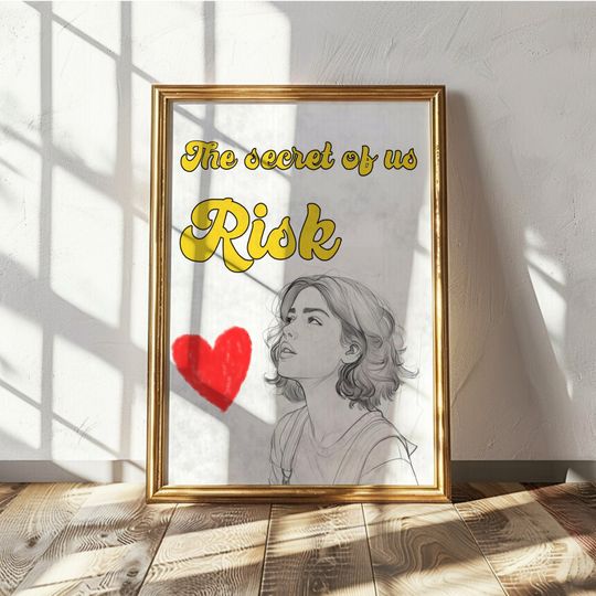 Gracie Abrams - The Secret Of Us Album inspired Poster, Gracie Abrams inspired Poster, Music Gift, Music Wall Decor, album cover posters