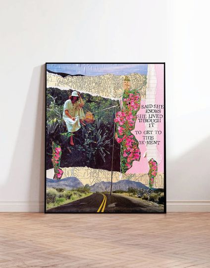 Graceland Too Digital Print: Phoebe Bridgers Wall Art, Lyric Poster, Phoebe Bridgers Poster, Art Print, Phoebe Bridgers Gift