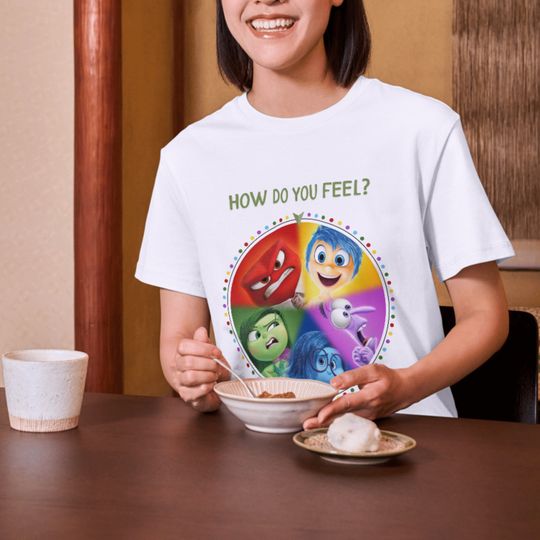 How do you feeling? Inside out Shirt, It's okay to feel all the emotions Comfort Shirt, Emotions Portrait T-shirt, Gift for Disney lovers