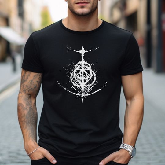 Elden Ring Video Game Shirt | Video Game Cotton Short Sleeve Shirt | Trending Tee | Summer Unisex Casual Shirt