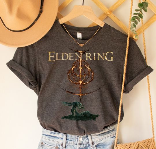 Elden Ring Video Game Shirt | Video Game Cotton Short Sleeve Shirt | Trending Tee | Summer Unisex Casual Shirt